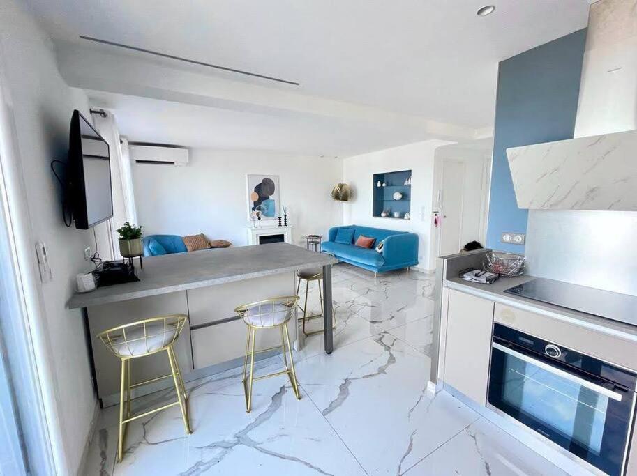 Beach Front, Superbe Appartement Pour 4 Personnes ニース エクステリア 写真