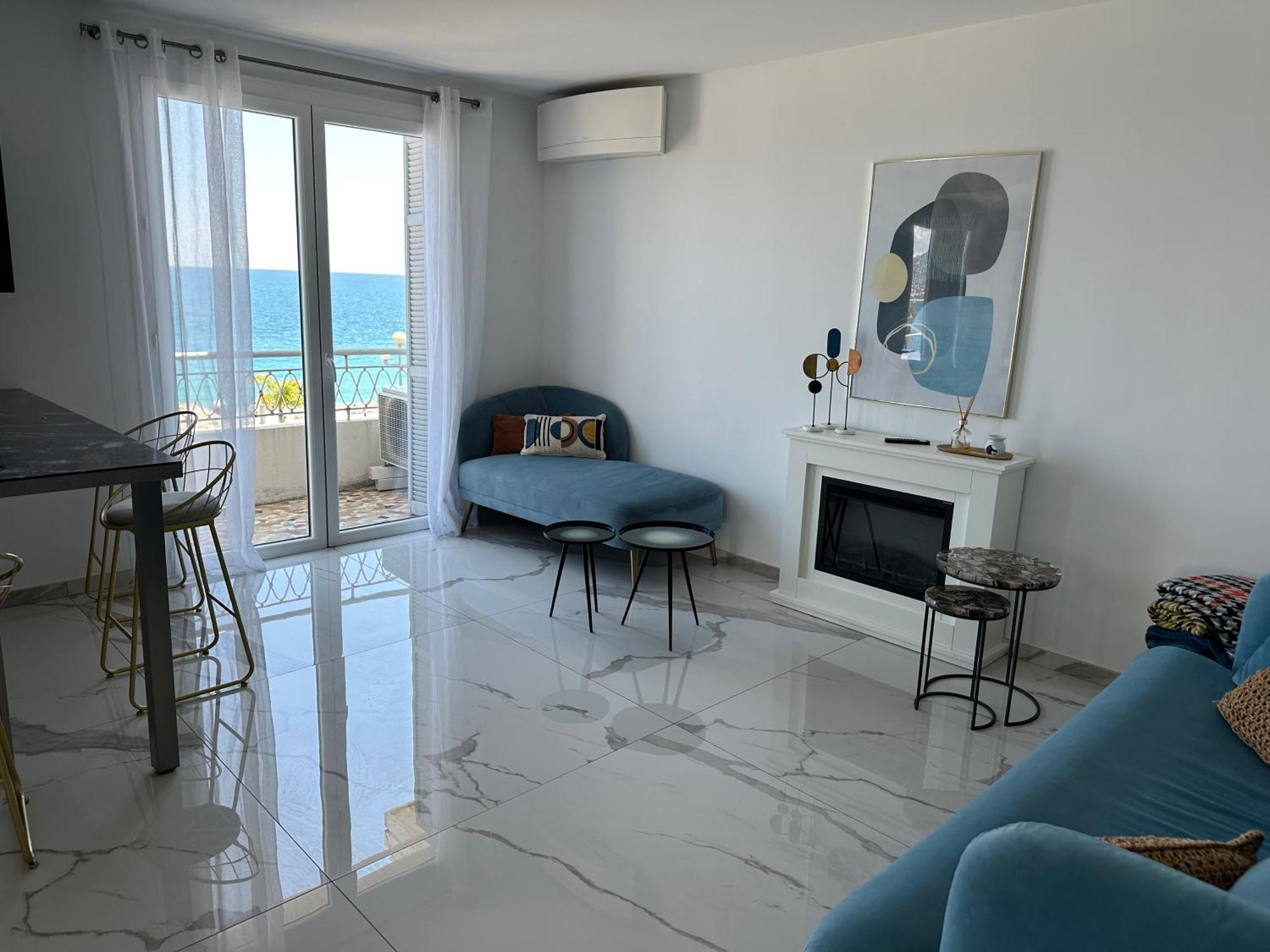 Beach Front, Superbe Appartement Pour 4 Personnes ニース エクステリア 写真